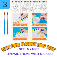 Mumfactory Art & Craft Supplies for Kids – Stickers Toys – Kids Games– Giveaways for Kids – Craft Kit - Birthday Gifts for Girls & Boys – Learning Toys – Set of 5 Toys
