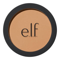 e.l.f. Primer-infused Bronzer (Long-Wear/Matte/Bold/Lightweight/Blends Easily/Contours Cheeks/All-Day Wear), Forever Sunkissed, 1 count