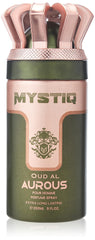 Mystiq Oud Al Aurous Body Perfume Spray for Men- 250ml