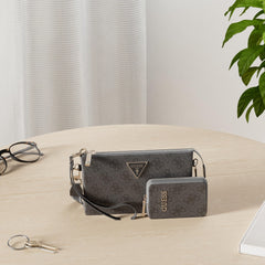 GUESS Womens Latona Crossbody Handbag