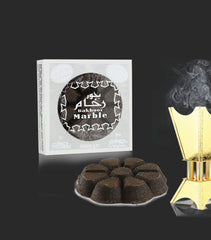 Nabeel Perfumes Bakhoor Marble Incense Solid Perfume For Unisex, 30 Gm