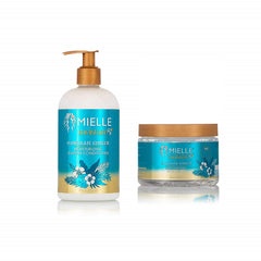 Mielle Organics Hawaiian Ginger Leave-in 12oz and Moist. Styling gel 12oz Set