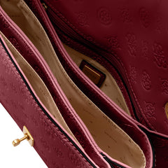 GUESS Women James Logo Convrtbl Xbody Flap Handbag