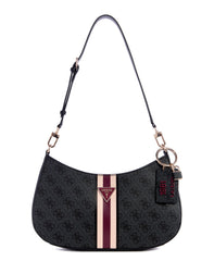 GUESS Womens Noelle Top Zip Shoulder Bag Handbag (pack of 1)