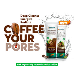Himalaya Since 1930 Deep Cleansing Coffee Face Wash, Fresh, Grease-free Look, Helps Improve Skin Texture, 100 ml