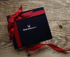 WildHorn® RFID Protected Genuine Leather Wallet & Gift Combo for Men - GIFTBOX150-Blue