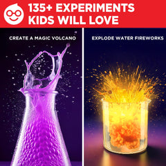 Doctor Jupiter Toy Science Kit for Boys & Girls Ages 7-8-9-10-11-12-13-14 | Birthday Gifts for 7+ Year Old Kids | Learning & Education toys, 135+ Experiments