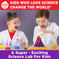 Doctor Jupiter Toy Science Kit for Boys & Girls Ages 4-5-6-7-8| Birthday Gifts for 4+ Year Kids| Learning & Education Toys | 50+ Experiments Starter Science Series