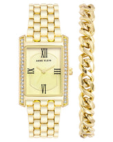 Anne Klein Women Analog Mixed Metal Gold Tone Watch
