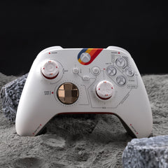 GeekShare Thumb Grip Caps for Xbox One Controller,Anti-Slip Joystick Cover Set Silicone Thumbstick Caps Compatible with Xbox Series X - 4PCS - Starry Sky