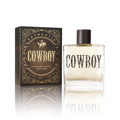 Tru Fragrance & Beauty Cowboy Men's Cologne by Tru Western - A mix of classic outdoor freshness with the rich masculinity of weathered woods and spices - 3.4 oz 100 mL