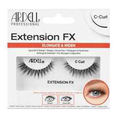 Ardell Ard Strip Extension FX C Curl Eyelash, Vegan-friendly