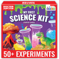 Doctor Jupiter Toy Science Kit for Boys & Girls Ages 4-5-6-7-8| Birthday Gifts for 4+ Year Kids| Learning & Education Toys | 50+ Experiments Starter Science Series