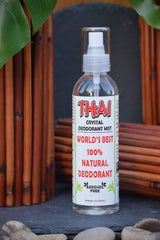 Thai Deodorant Stone Natural Crystal Mist Spray 8 Fluid Ounces, 8 Fl Oz (Pack of 1)