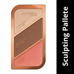 Rimmel London, Sculpting Palette, 03 Golden Bronze, 18.5 g