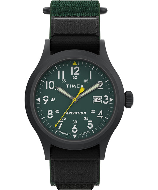 Timex Men Analogue Watch with a Fabric Strap Expedition Scout