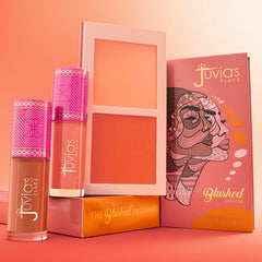 Juvia's Place Blush Pressed Powder Matte Duo Vol 6, Oranges Tones, Vegan, Cruelty Free