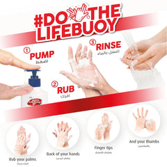 Lifebuoy Antibacterial Hand Wash, Mild Care, for 100% stronger germ protection* & hygiene, 200ml x 3
