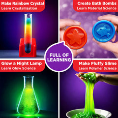 Doctor Jupiter Toy Science Kit for Boys & Girls Ages 7-8-9-10-11-12-13-14 | Birthday Gifts for 7+ Year Old Kids | Learning & Education toys, 135+ Experiments