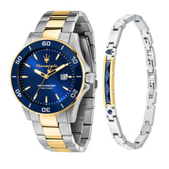 Maserati Lifestyle Date Analog Dial Color Blue Watches for Men - R8873600007