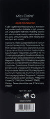 Miss Claire Prestige Liquid Foundation Natural Coverage, 21 Beige, 35 ml