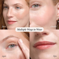 Julep Skip The Brush Cream to Powder Blush Stick - Blendable and Buildable Color - 2-in-1 Blush and Lip Makeup Stick, Trio