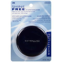 Maybelline Shine Free Oil-Control Loose Powder, Medium, 0.7 oz.