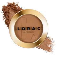LORAC TANtalizer Bronzer Powder, Sun Daze | Antioxidants, Cruelty Free, Gluten Free, Vegan