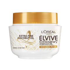 L’Oréal Paris Elvive Extraordinary Oil Coconut Hair Mask Leave-in Conditioner for Normal to Dry Hair 300ml