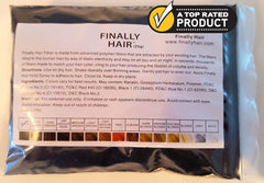 Finally Hair Building Fibers Dark Blonde 25 Grams Refill Your Existing Bottle. Highest Grade Fiber (Dark Blond Dirty Blonde)