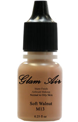 Glam Air Airbrush Makeup Foundation Water Based Matte M13 Soft Walnut (Ideal for Normal to Oily Skin) 0.25oz
