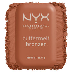 NYX Professional Makeup Buttermelt Bronzer, Powder Highlighter, 12 HR Wear, Fade & Transfer Resistant, Butta Ballin