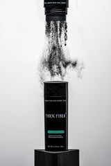 THICK FIBER - Hair Fibers for Thinning Hair (Black) 25g Bottle, Hair Loss concealer for Men & Women