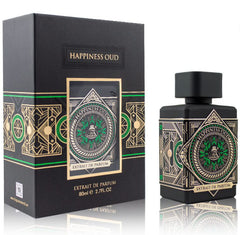 Fragrance World Happiness Oud Extrait De Parfum Eau de Parfum 80 ml Unisex Perfume | Aromatic Perfumes For Men & Women Exclusive I Luxury Perfume Made in UAE