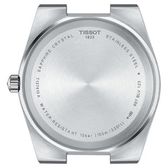 Tissot Mens PRX 316L Stainless Steel case Quartz Watch, Grey, Stainless Steel, 12 (T1374101109100)