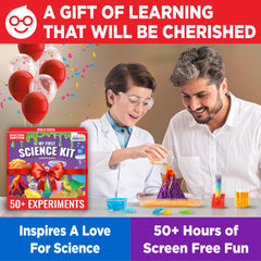 Doctor Jupiter Toy Science Kit for Boys & Girls Ages 4-5-6-7-8| Birthday Gifts for 4+ Year Kids| Learning & Education Toys | 50+ Experiments Starter Science Series