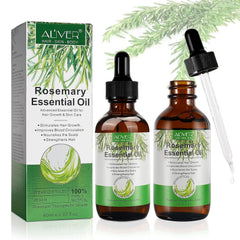Rosemary Essential Oils (2 Pack), Rosemary Oil for Hair Growth Organic, Pure Natural, Reduce Hair Loss, Deeply Nourishing Scalp, Improves Blood Circulation, Rosemary Hair Growth Oil, Aromatherapy
