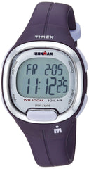 Timex Women's Ironman Transit 33mm Resin Strap Watch - Purple/Silver-Tone