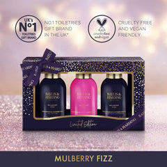 Baylis & Harding Limited Edition Mulberry Fizz Luxury Bathing Mini Treats Gift Set - Vegan Friendly