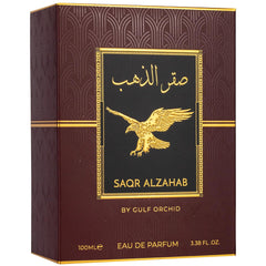 Gulf Orchid Saqr Alzahab Long Lasting Perfumes for Men Eau De Parfum EDP 100 ml