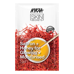 Nykaa Naturals Hydrating & Radiant Skin Secrets Mask with Saffron & Honey (20ml)