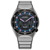 Citizen Men's Eco-Drive Marvel Black Panther Watch in Super Titanium, Black Panther Art Multi-Color Dial (Model: AW1668-50W)