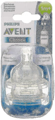 Philips Avent Classic Slow Flow Teats, Pack Of 2, Scf632/27