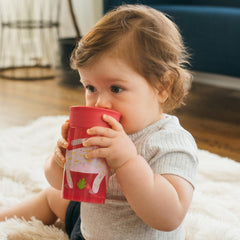 Dr. Brown's Brown s Milestones Cheers360 Cup, Red, 10 oz