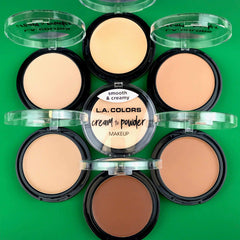 L.A. Colors Cream To Powder Foundation - Buff