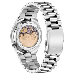 Citizen Tsuyosa Automatic Sky-Blue Dial and Stainless Steel Bracelet Watch 40mm NJ0151-53M