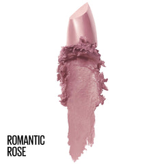 Maybelline Color Sensational Lipstick, Lip Makeup, Cream Finish, Hydrating Lipstick, Romantic Rose, Pink,1 Count