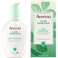 Aveeno Clear Complexion Oil-Free Moisturizer for Sensitive Skin - 4 Fl Oz