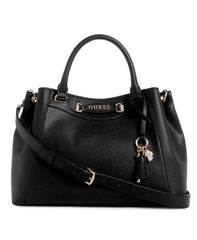 GUESS Womens Emera Girlfriend Satchel Satchel, Top Handles
