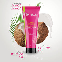 Mielle Organics Mielle Babassu Brazilian Curly Cocktail Curl Cream 7.5 Oz
